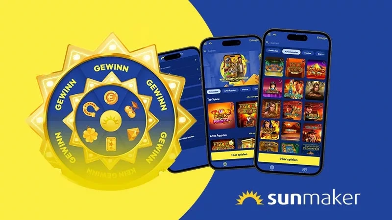 Sunmaker Casino App-Screenshot